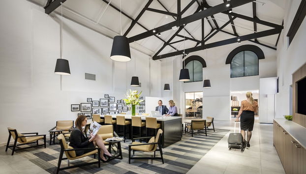 Sitzecke in der Lobby