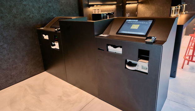 Postazione check-in/check-out