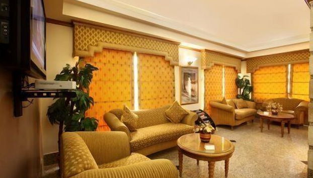 Sala de estar do lobby