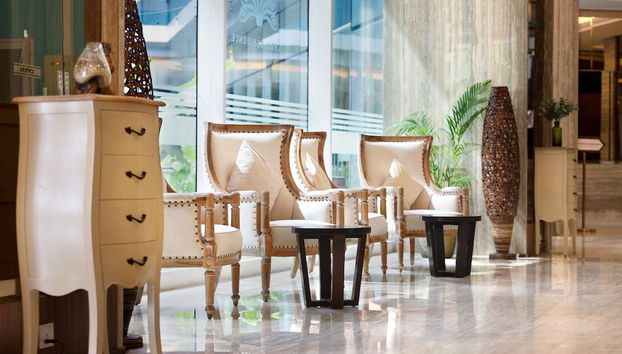 Sitzecke in der Lobby