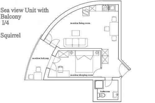 Foto 6 - Cozy Apartment for 3 Adults Next to the Beach