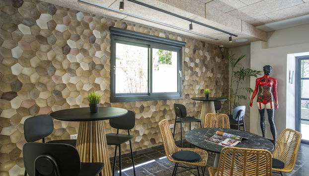 Zona de estar del vestíbulo