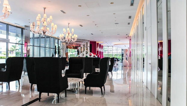 Sitzecke in der Lobby