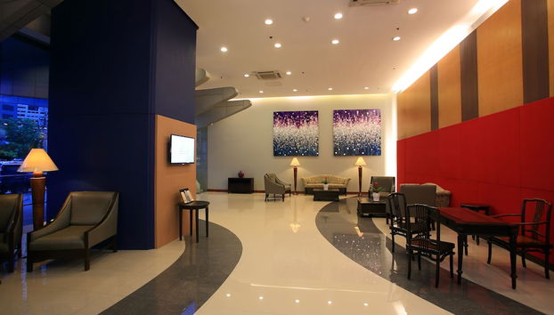 Sitzecke in der Lobby