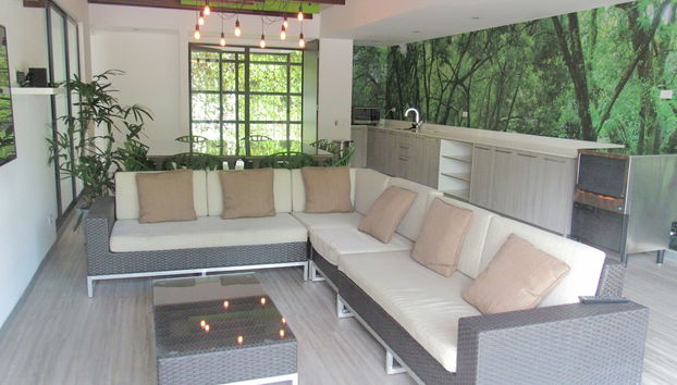Sala de estar do lobby
