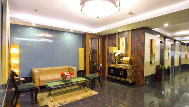 Sala de estar do lobby
