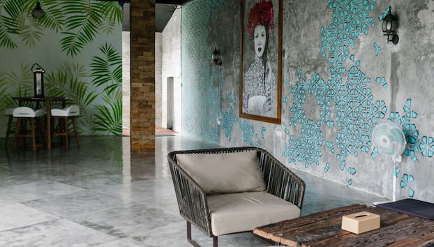 Sala de estar do lobby