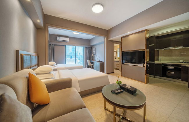 Poltton International Apartment (Foshan Zumiao Lingnan Tiandi Branch) - Photo 15