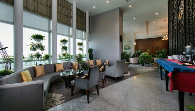 Sitzecke in der Lobby