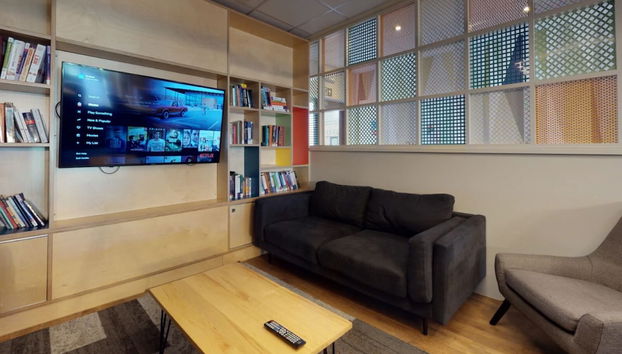 Sala de estar do lobby
