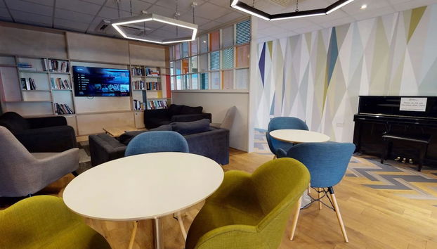Sala de estar do lobby