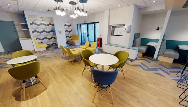 Sala de estar do lobby