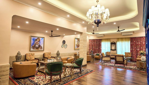 Sitzecke in der Lobby