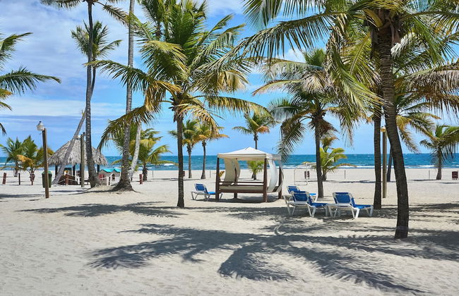 Beachfront Condo Costa del Sol Sleeps 6 - Foto 23
