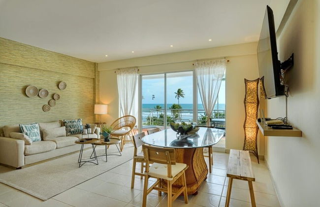 Beachfront Condo Costa del Sol Sleeps 6 - Foto 8
