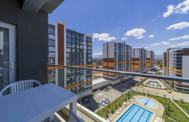 Remarkable Flat With Shared Pool in Kepez - Photo 1