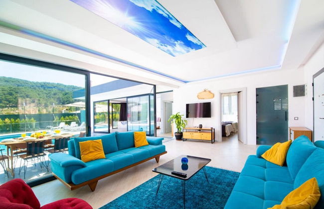Dreamy Villa With Private Pool and Jacuzzi in Kas - Foto 5