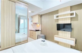 Foto 3 - Simply And Homey Designed Studio Room At Taman Melati Jatinangor Apartment
