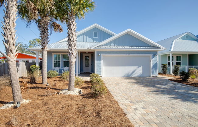 Gorgeous 3bd/2.5ba NEW Home w/ Private Heated Pool Steps From Beach! - Foto 45