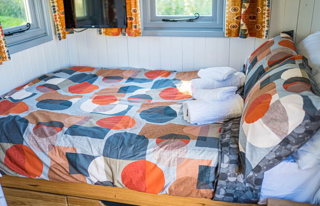 The Hideaway Hut - 1 Bed Shepherds Hut - Hereford - Foto 7