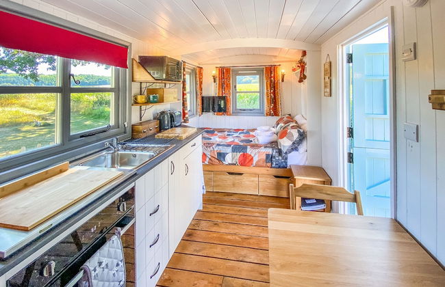 The Hideaway Hut - 1 Bed Shepherds Hut - Hereford - Foto 10