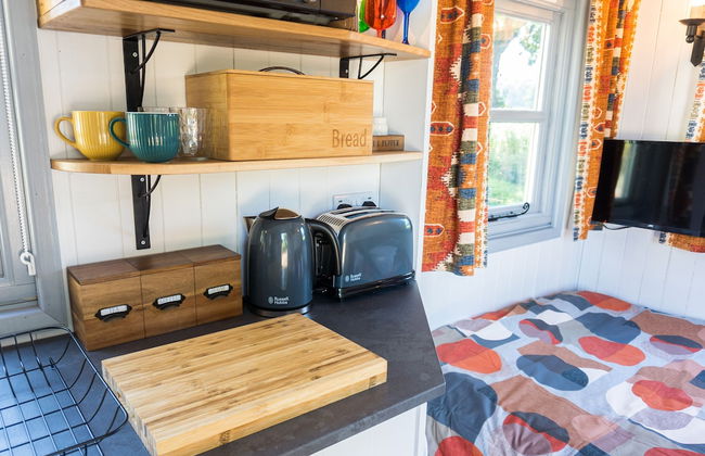 The Hideaway Hut - 1 Bed Shepherds Hut - Hereford - Foto 2