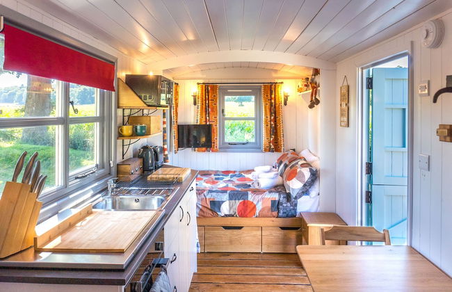 The Hideaway Hut - 1 Bed Shepherds Hut - Hereford - Foto 9