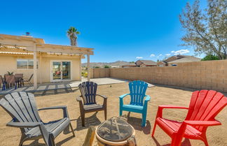 Photo 1 - Yucca Valley Home w/ Fire Pit, Grill & Yard Games