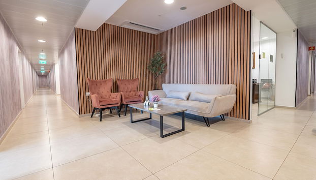 Sala de estar do lobby