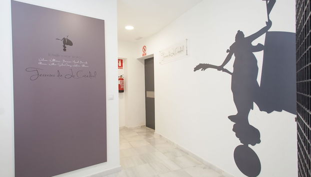 Interior entrance