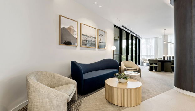 Sala de estar do lobby