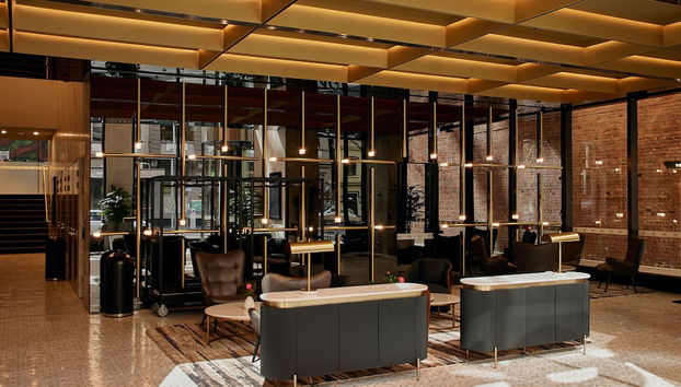 Sala de estar do lobby