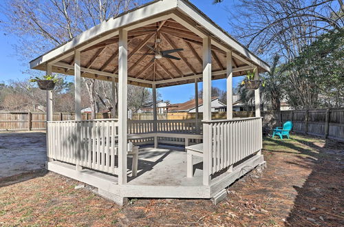 Photo 5 - North Charleston Home With Fire Pit and Gazebo