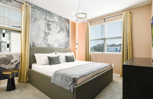 Villa Pool Spa Near Disney 9br 1571 - Foto 12