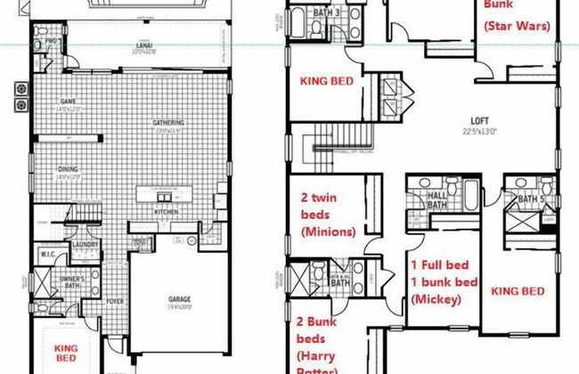 Villa Pool Spa Near Disney 9br 1571 - Foto 18