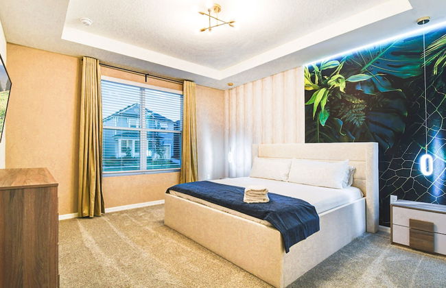 Villa Pool Spa Near Disney 9br 1571 - Foto 3