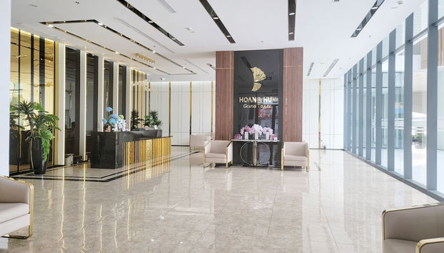 Sitzecke in der Lobby