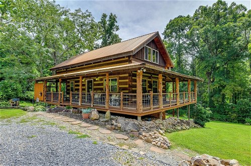 Photo 22 - Stunning Creekside Cosby Cabin w/ Deck + Fire Pit