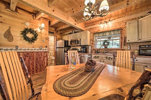 Photo 7 - Stunning Creekside Cosby Cabin w/ Deck + Fire Pit