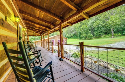 Photo 26 - Stunning Creekside Cosby Cabin w/ Deck + Fire Pit