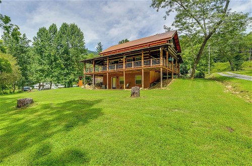 Photo 32 - Stunning Creekside Cosby Cabin w/ Deck + Fire Pit