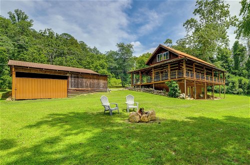 Photo 28 - Stunning Creekside Cosby Cabin w/ Deck + Fire Pit