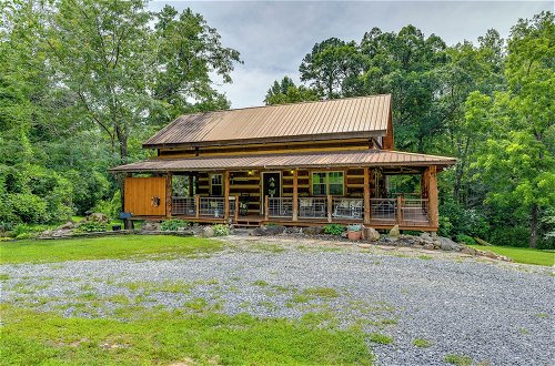 Photo 31 - Stunning Creekside Cosby Cabin w/ Deck + Fire Pit