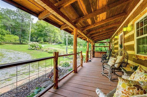 Photo 34 - Stunning Creekside Cosby Cabin w/ Deck + Fire Pit