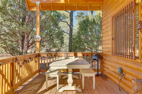 Photo 21 - Inviting Nutrioso Cabin w/ Wraparound Porch