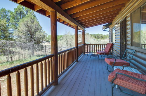 Photo 22 - Heber-overgaard Cabin w/ BBQ Patio & Fire Pit