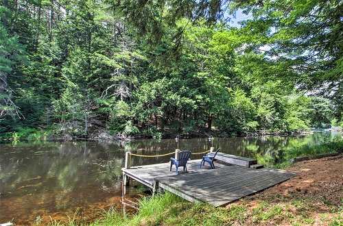 Photo 16 - Luxe Riverfront Cottage w/ Dock by Lake Horace