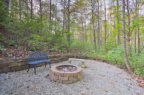 Photo 25 - 'serenity Now' Cabin w/ Fire Pit + Game Room