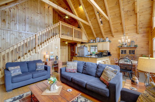 Photo 24 - Smoky Mountains Cabin w/ Hot Tub, Deck & Views