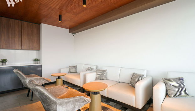 Sala de estar do lobby